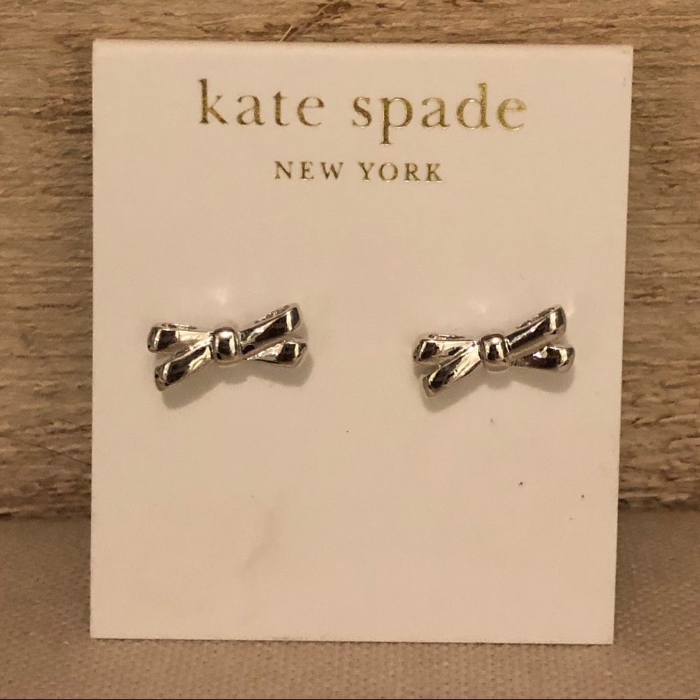 Kate Spade Silver Knot Earrings